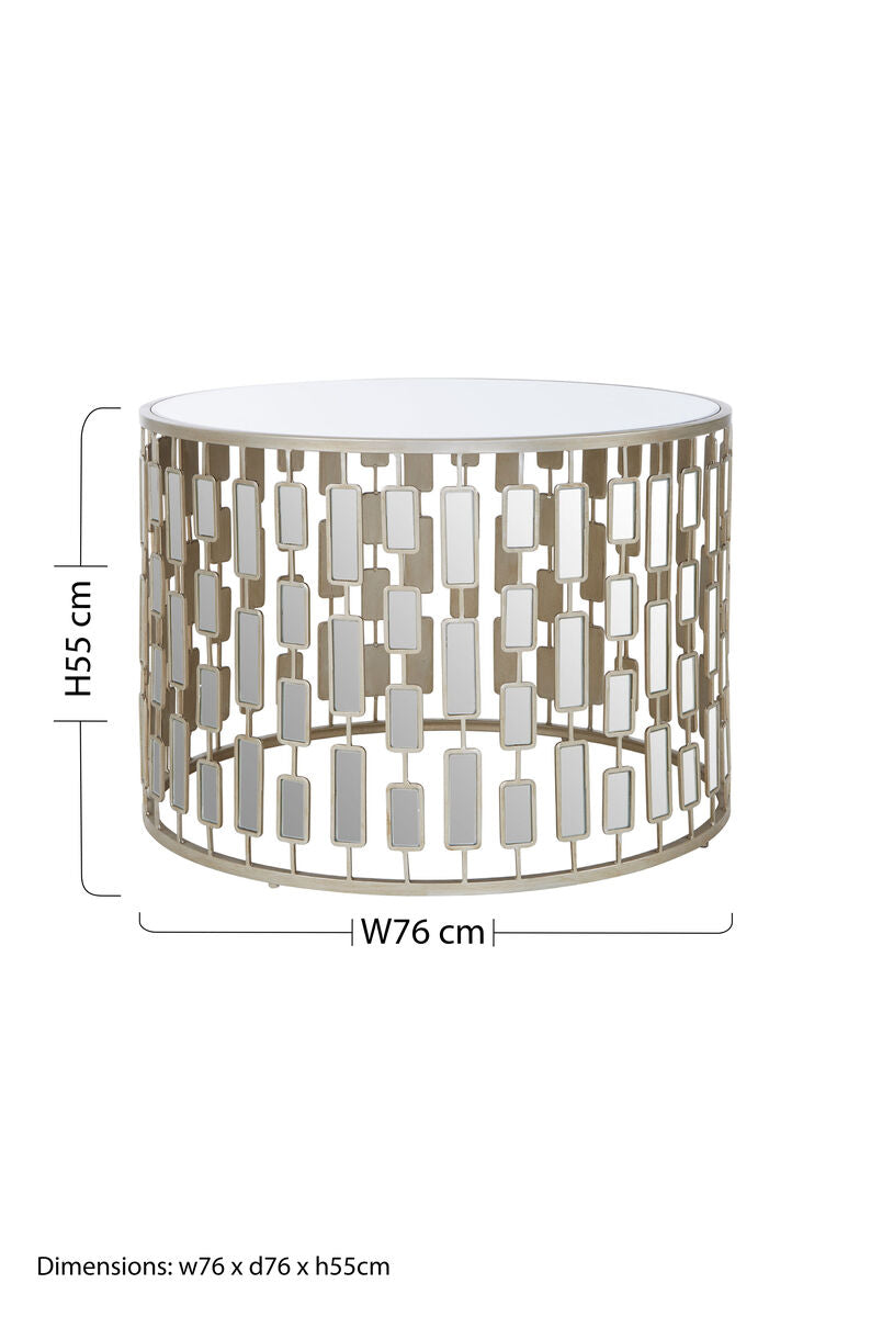 Raina Large Round  Coffee Table - Image 6