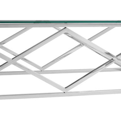 Allure Inverted Prism Base Coffee Table