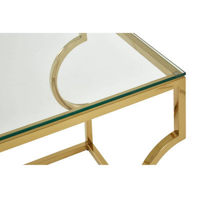 Allure Curved Frame End Table