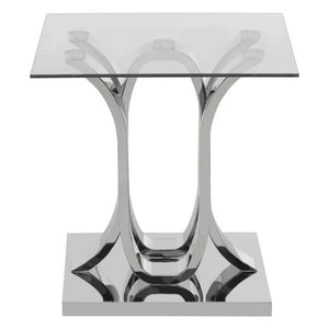 Allure Curved Base End Table