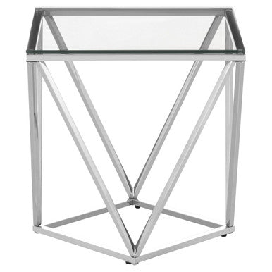 Allure Small Inverted Prism End Table