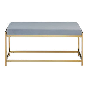Allure Gold And Powder Blue Bench