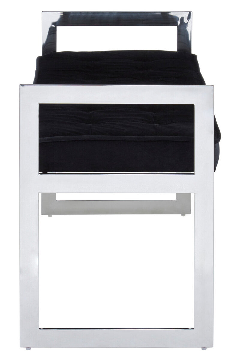 Allure Long Black Seat Bench - Image 4