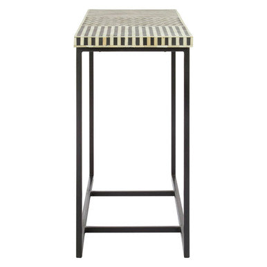 Boho Metal Base Console Table