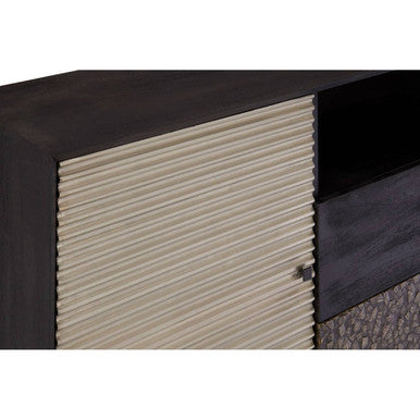 Boho Patterned 2 Door Sideboard with Drawers - Image 5