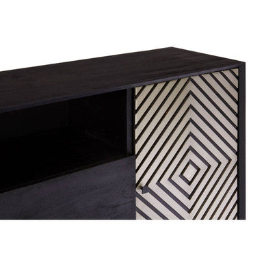 Boho Patterned 2 Door Sideboard with Drawers - Image 8