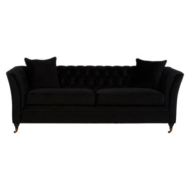 Sabrina 3 Seat Onyx Sofa