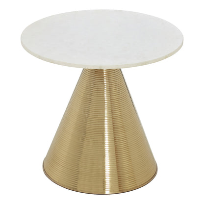 Martini Table With White Marble Top