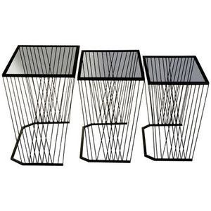 Trento Set Of 3 Side Tables