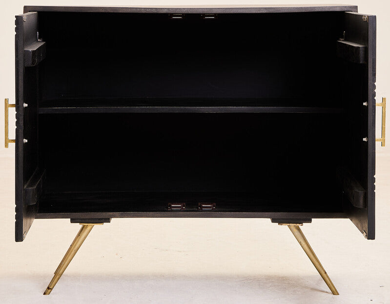 Surat 2 Door Mango Wood Sideboard - Image 5