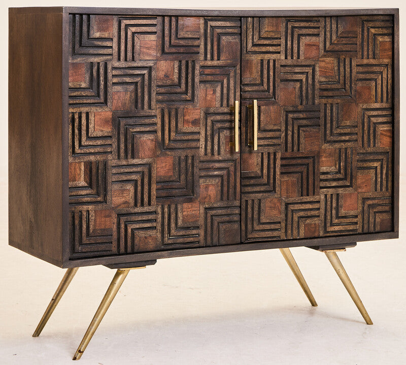 Surat 2 Door Mango Wood Sideboard