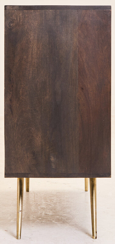 Surat 2 Door Mango Wood Sideboard - Image 3