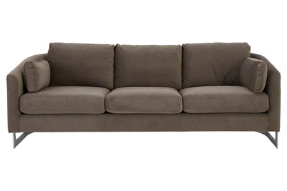 Freda 3 Seat Grey Sofa