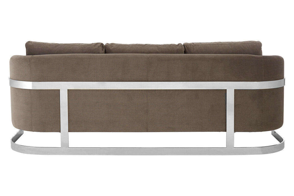 Freda 3 Seat Grey Sofa
