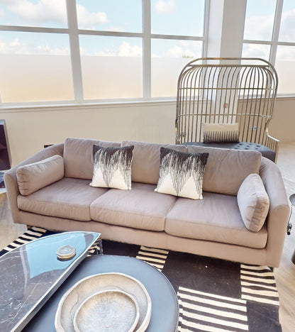 Freda 3 Seat Grey Sofa