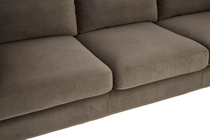 Freda 3 Seat Grey Sofa