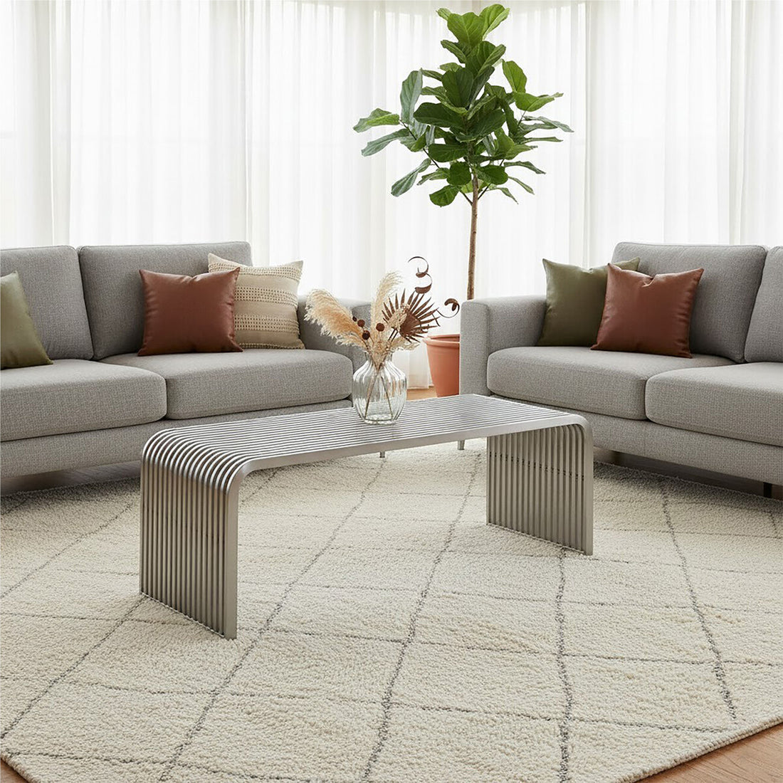 Horizon Round Edge Coffee Table