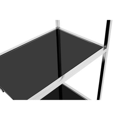 Horizon 4 Tier Silver Finish Shelving Unit