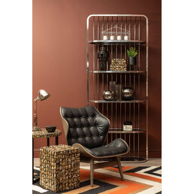 Horizon Silver Cage Design Bookshelf