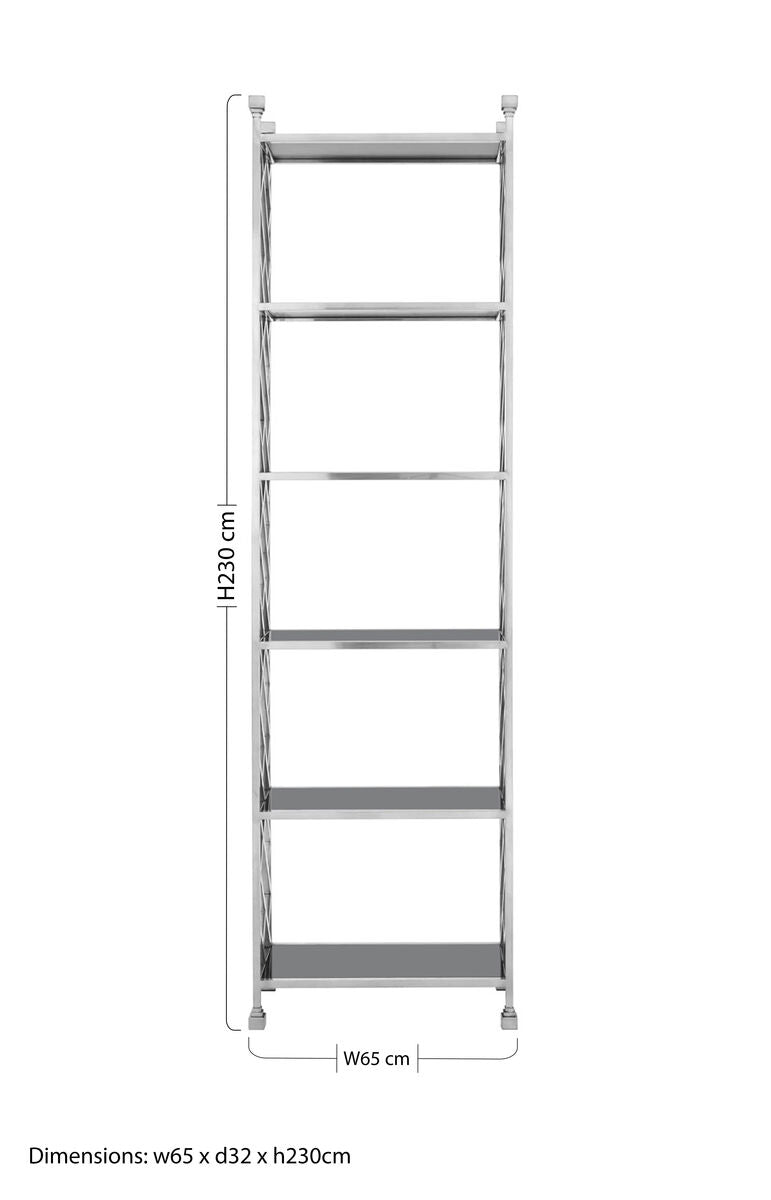 Horizon Silver Tiles Design Bookshelf