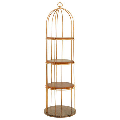 Horizon 4 Tier Large Cage Design Shelf Unit