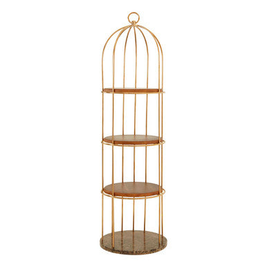 Horizon 4 Tier Large Cage Design Shelf Unit