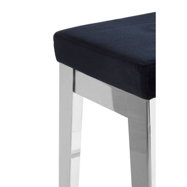 Horizon Silver Bar Stool