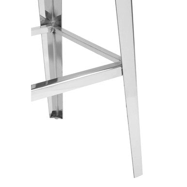 Horizon Silver Bar Stool