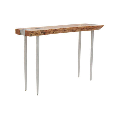 Almora Natural Acacia Wood Console Table