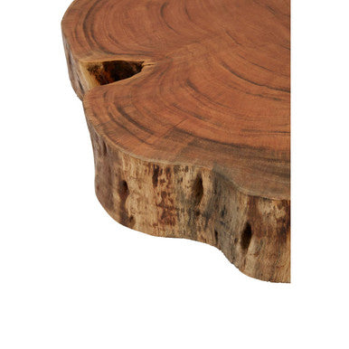 Almora Acacia Wood Log Coffee Table