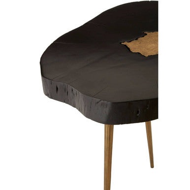 Asamra Black Side Table