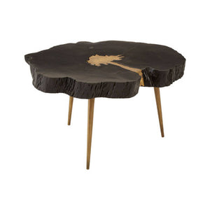 Asamra Black And Gold Coffee Table