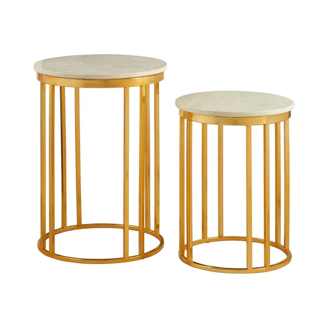 Templar Set Of 2 Linear Design Side Tables