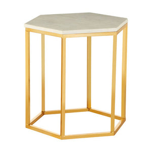 Templar Hexagonal Side Table