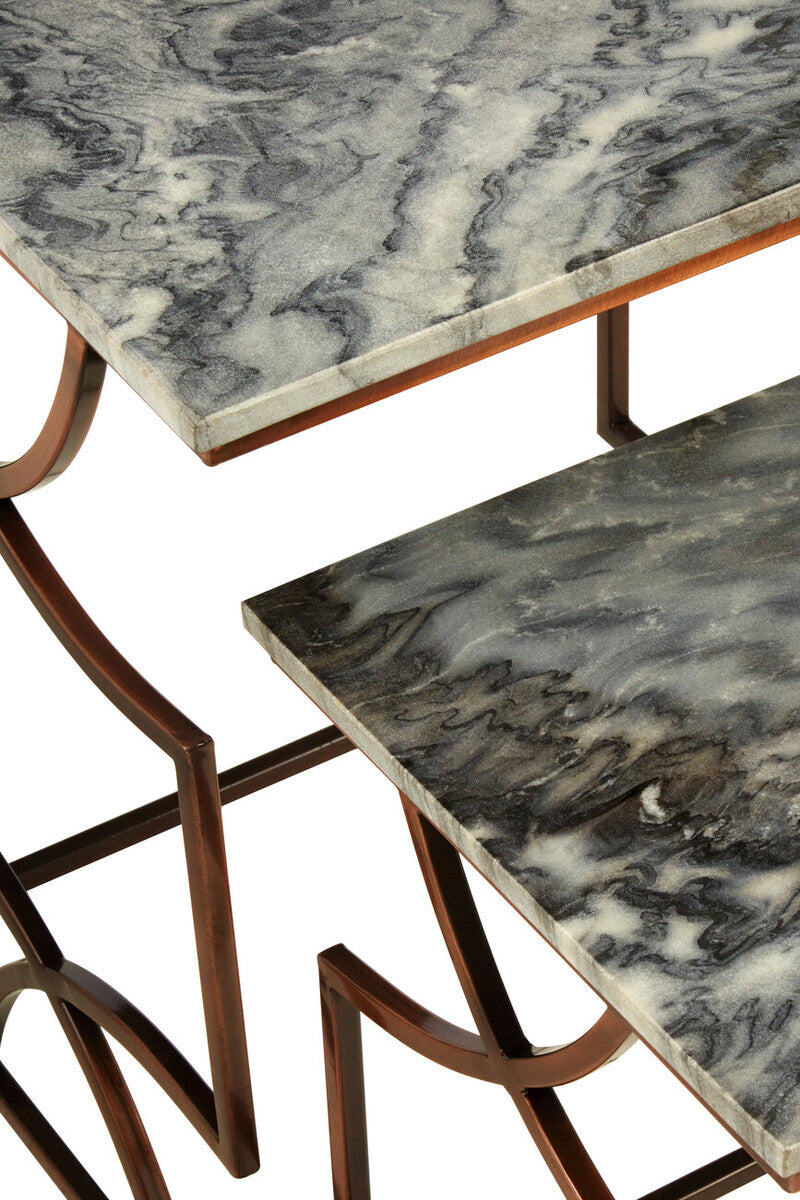 Templar Set Of 2 Square Side Tables