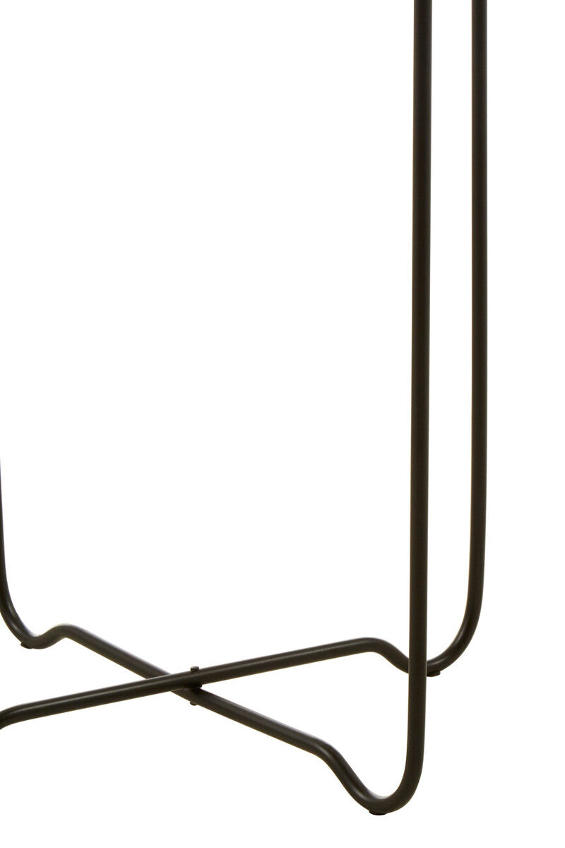 Templar Gold Finish Round Top Side Table