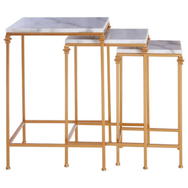Avantis Set Of 3 Square Side Tables