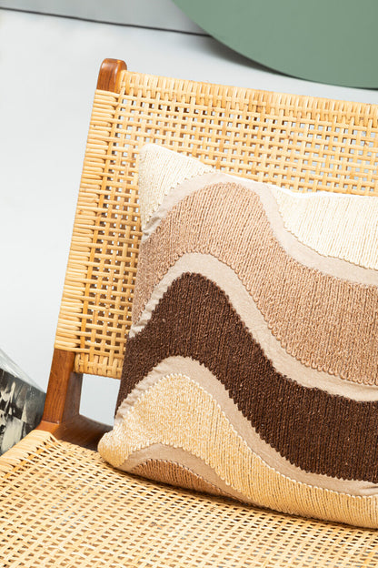 Lovina Teak Wood And Natural Rattan Lounge Chair