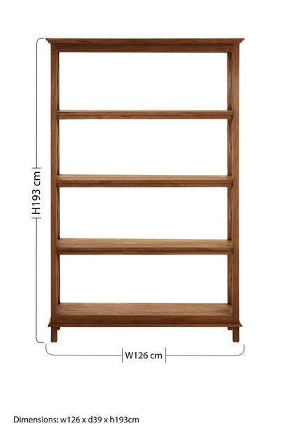 Lovina 4 Tier Shelf Unit