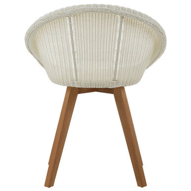 Lovina White Rattan Effect Dining Chair
