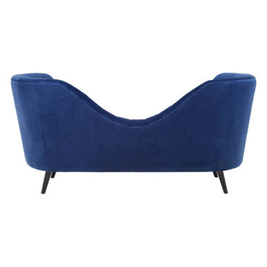 Malena Midnight Velvet Chaise - Image 5