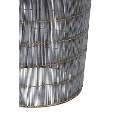 Templar Silver Wireframe Side Table - Image 5