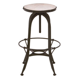 Vasco Black And White Finish Bar Stool