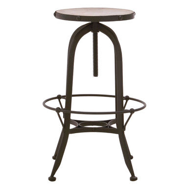 Vasco Black And White Finish Bar Stool - Image 5