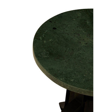 Vasco 3 Leg Bar Stool With Green Marble Top - Image 4