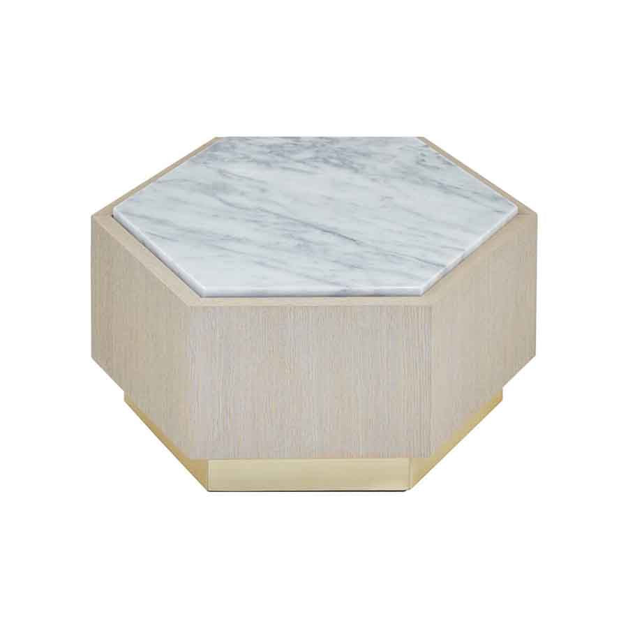 Villi Small White Side Table
