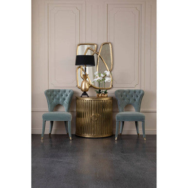 Villi Blue Feature Chair
