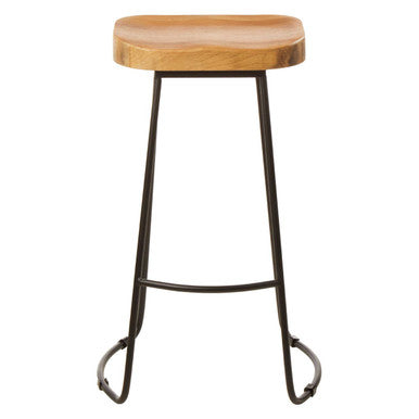 Lyon Oak Wood Bar Stool - Image 5