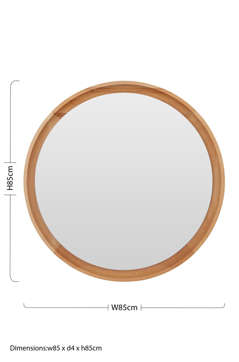 Kensington Townhouse Round Wall Mirror - Image 5