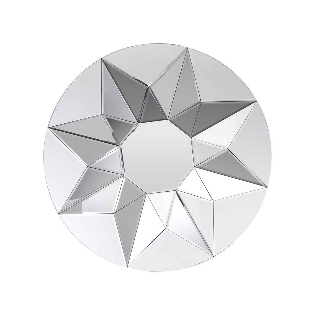 Wanda 3D Shape Round Wall Mirror